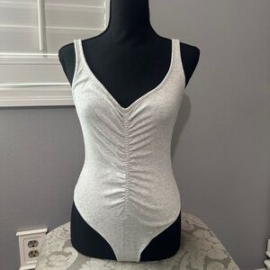 Open Edit Ruched Center Bodysuit